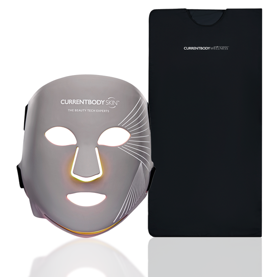 Masque LED multi-couleurs CurrentBody Skin & couverture sauna infrarouge