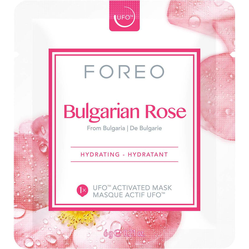 FOREO Masque hydratant et régénérant à la rose bulgare