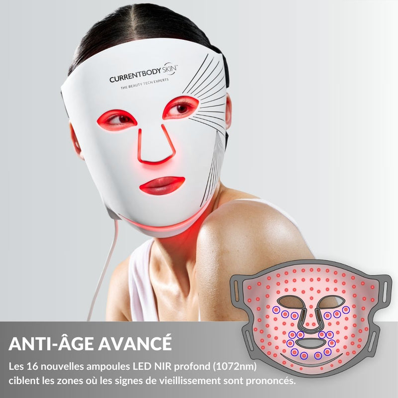 CurrentBody Skin Masque LED visage rouge