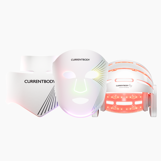Casque LED cheveux & Kit LED visage et cou : Série 3