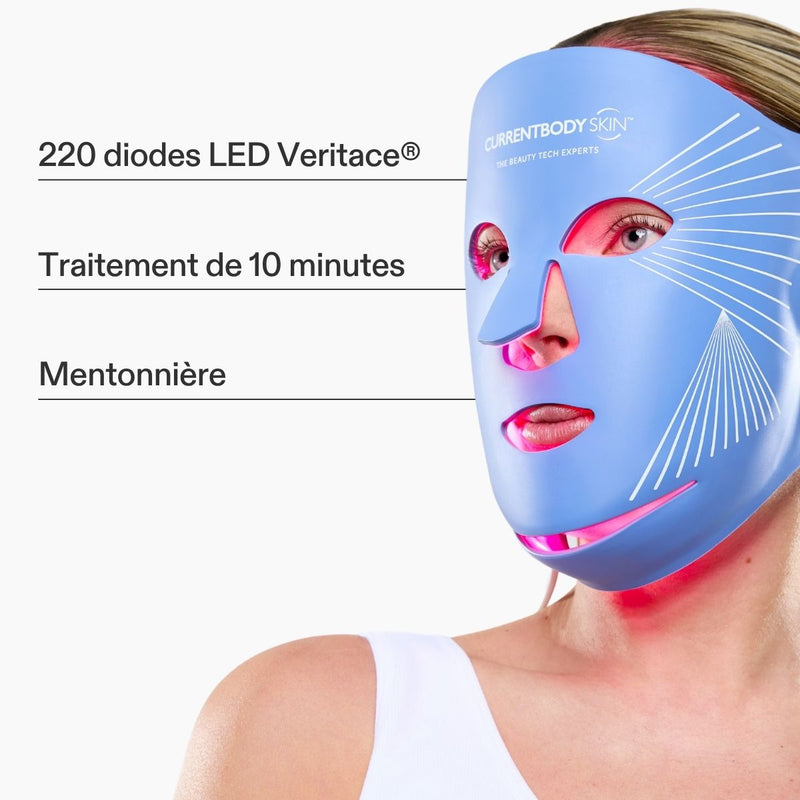 CurrentBody Skin Masque LED lumière bleue