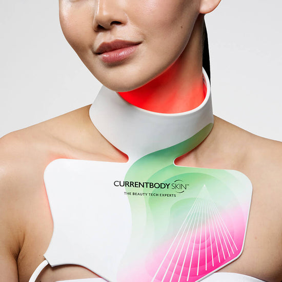 CurrentBody Skin Masque LED cou et poitrine Brightening