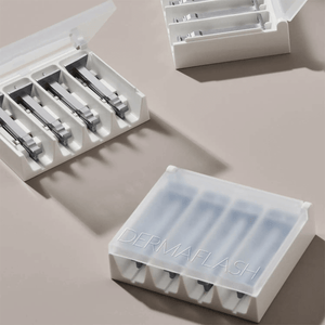 DERMAFLASH The Essentials - Kit de recharge de dermaplaning sonique 4 semaines