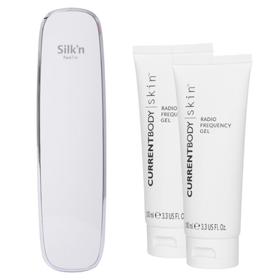 Silk'n FaceTite + 2x CurrentBody skin Radio Frequency Gels