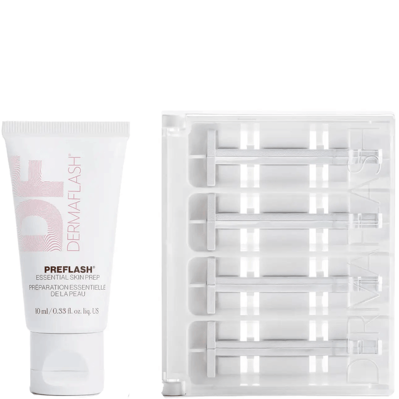 DERMAFLASH The Essentials - Kit de recharge de dermaplaning sonique 4 semaines