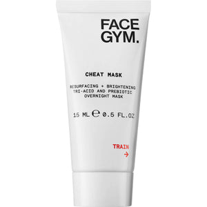 FACEGYM Cheat Mask Masque de nuit Resurfaçant et Éclaircissant (15/50 ml)