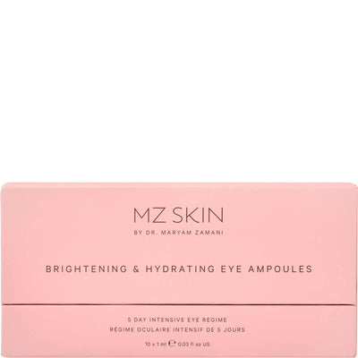 MZ Skin - Ampoules hydratantes et raffermissantes pour les yeux