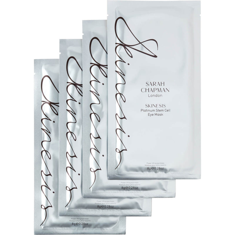 Sarah Chapman Skinesis Platinum Stem Cell Eye Mask Kit 4 X 8g