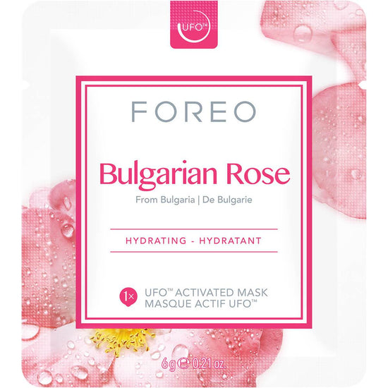 FOREO Masque hydratant et régénérant à la rose bulgare