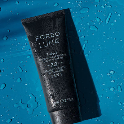 FOREO LUNA Rasage 2-en-1 + Crème Micro-Mousse Nettoyante 2.0 (100ml)