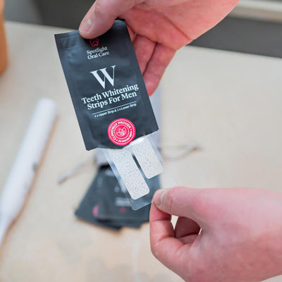 Spotlight Oral Care Bandes blanchissantes pour hommes