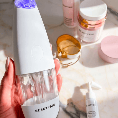 BeautyBio GLOFacial Outil de Nettoyage des pores Hydro-Infusion