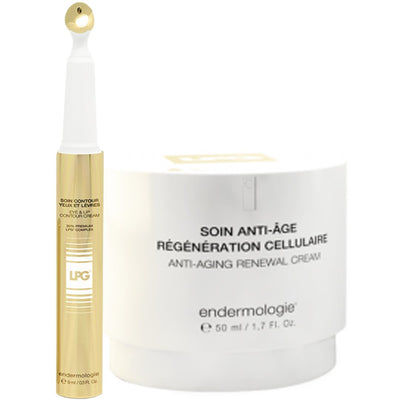 Wellbox Anti-Ageing Renewal Serum + LPG Eye & Lip Contour Cream GRATUIT Valeur €160